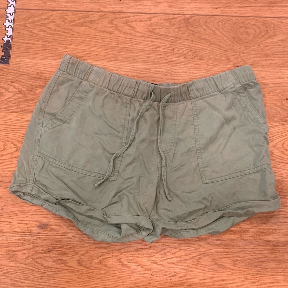 GAP Green Drawstring Shorts